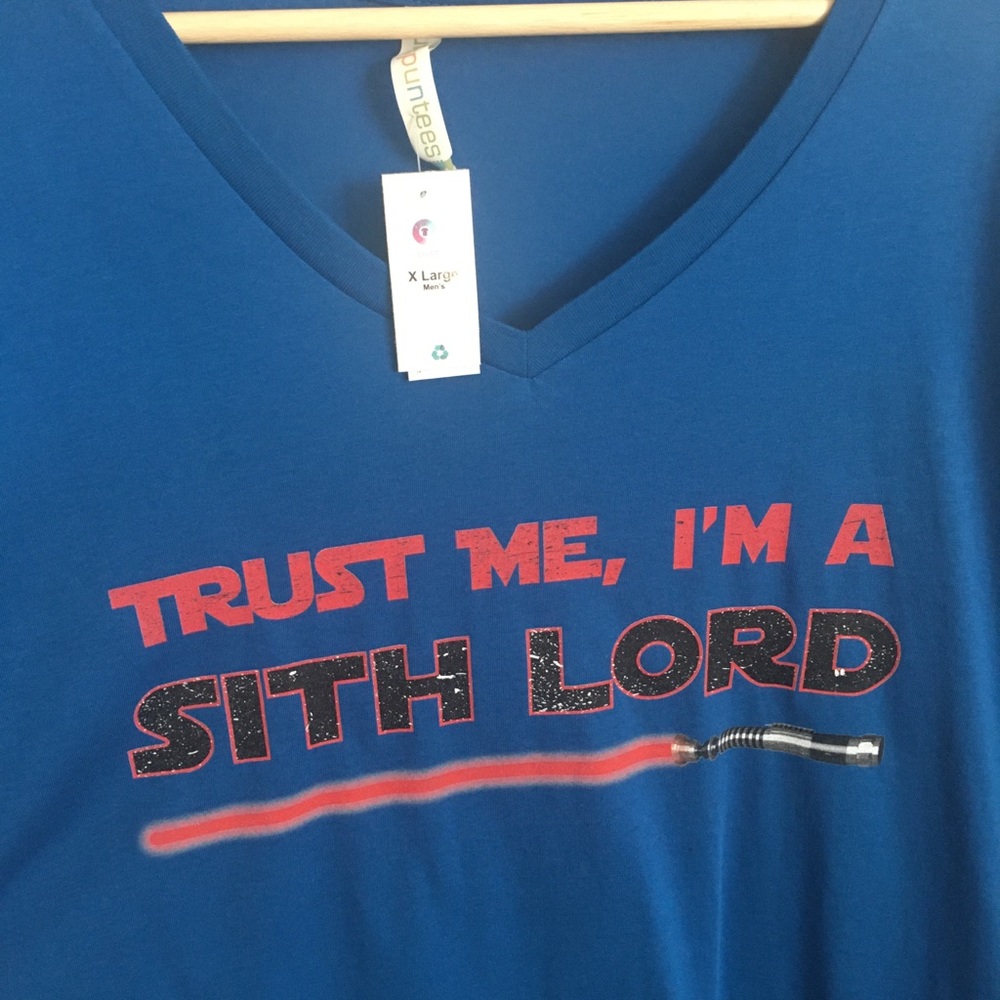 *2 For $15* Star Wars Sith Lord T-Shirt - Unisex - Picture 2 of 5